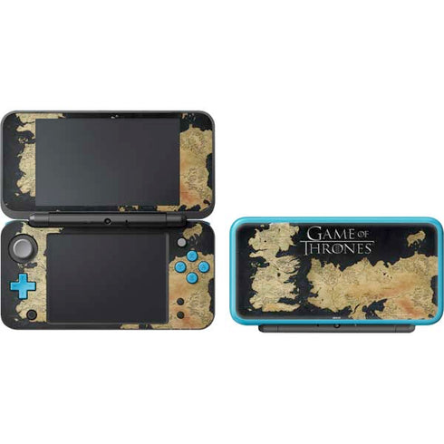 Game of Thrones: Westeros Map Nintendo 2DS XL (2017) Skin